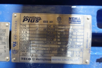Used WESTINGHOUSE 6840-1-T Motors (misc) Ohio US | Aucto #1306522