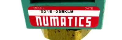NEW NUMATICS S21E-03BKLM SOLENOID S21E03BKLM