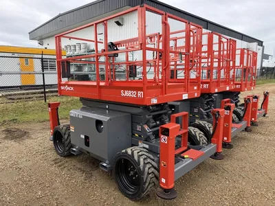 New | in-Stock 2026 SKYJACK SJ6832 RT ROUGH TERRAIN SCISSOR LIFT Scissor Lifters Alberta CA | Adcock Equipment #1417668