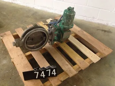 Fisher type 8550 Butterfly Valve size 10"