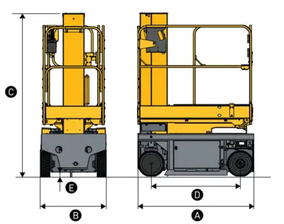 New | in-Stock 2026 HAULOTTE STAR 20 Vertical Mast Lifts Pennsylvania US | Iron Exchange Equipment Solutions #1353965