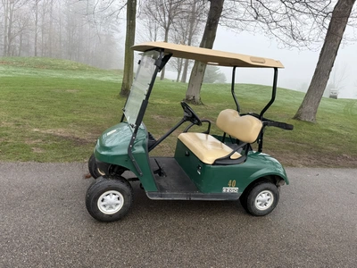 (1) 2017 E-Z-Go golf cart with a Kawasaki gas engine, model 625111G01, does not include Club canopy,...