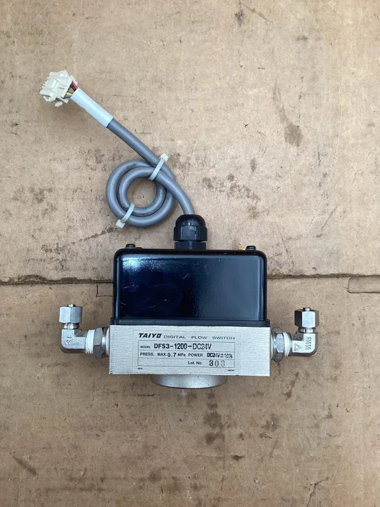 Taiyo Digital Flow Switch; DFS3-1200-DC24V; 0.7MPa
