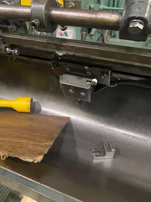 5/64" Lewis Model "0" Wire Straighten and Cutoff Machine