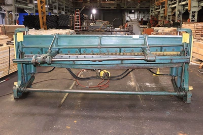Used Wysong A-120 Power Squaring Shears (Gauge) New Jersey US | Machinery Values #1343250