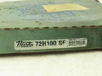 Martin 72H100 SF Timing Belt Pulley 0.5"Pitch 72 Tooth 1"Belt Width Bushing Bore