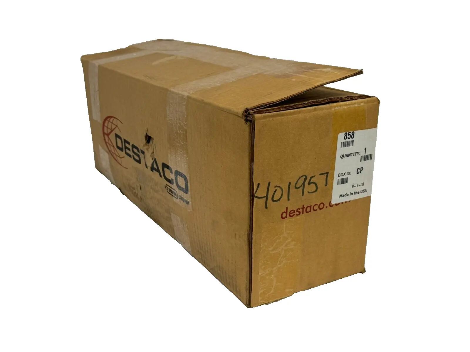 NEW DE-STA-CO 858 PNEUMATIC HOLD DOWN TOGGLE CLAMP 4000LBF