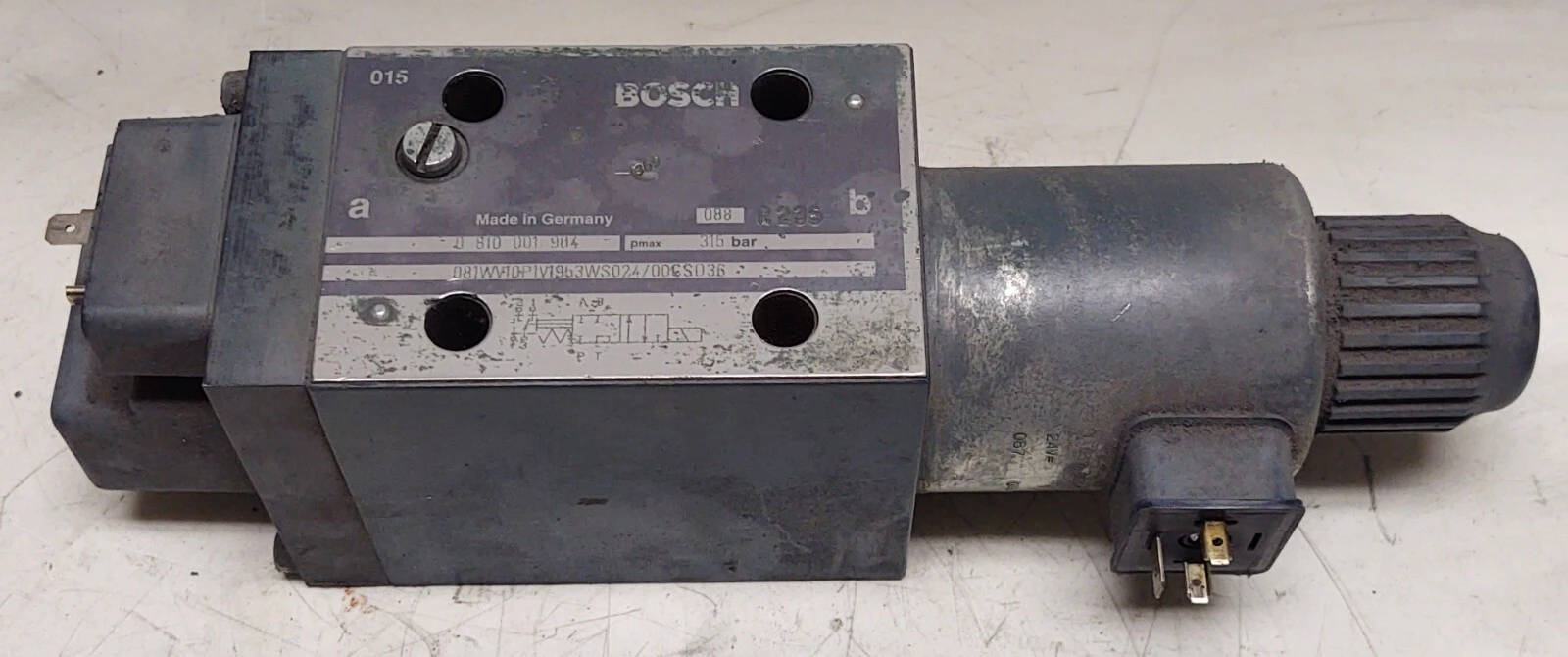 Rexroth Bosch Hydraulic Directional Control Valve 081WV10P1V1953WS02400CSD36
