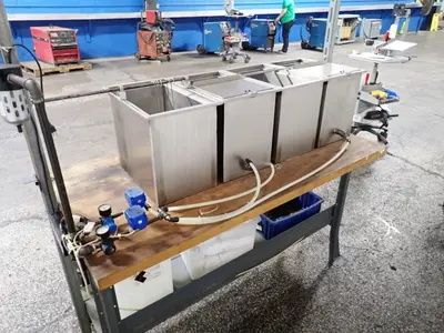 4 @ 8.5" X 15" X 13.5" Cleaning Station