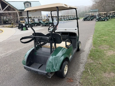 (1) 2014 E-Z-Go golf cart with a Kawasaki gas engine, does not include Club canopy or ball washer, f...