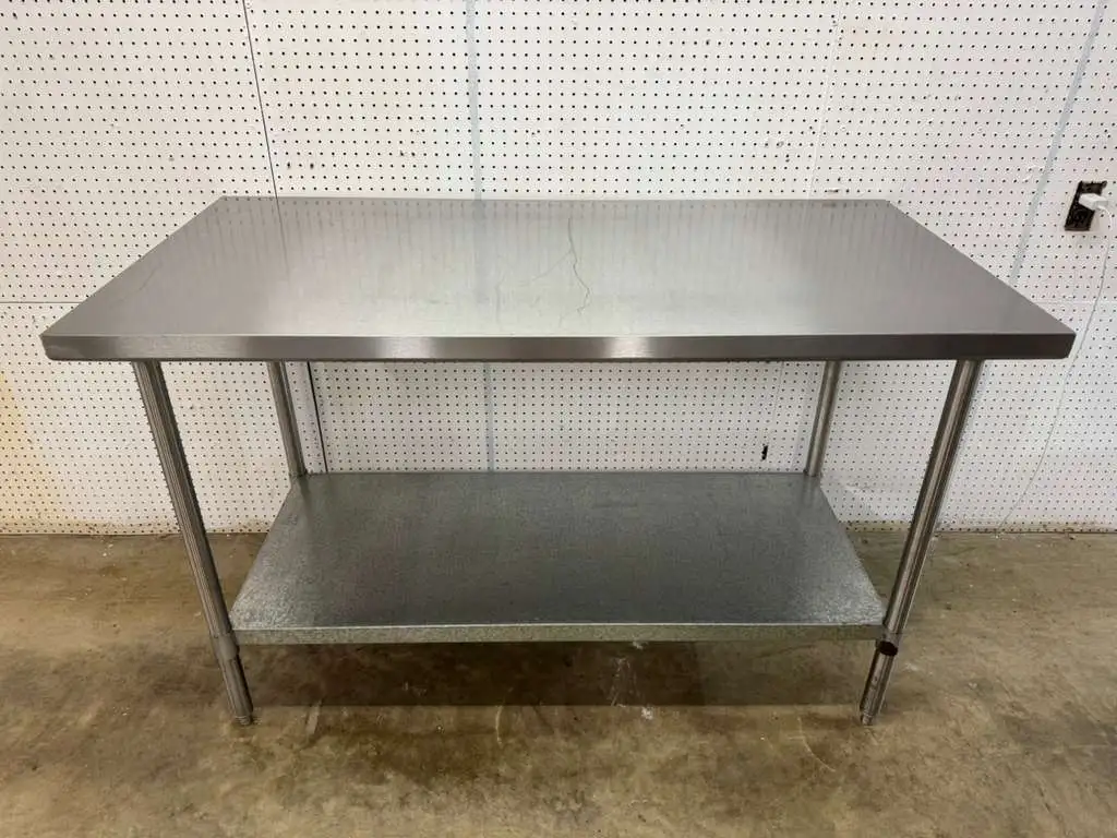 Used Falcon Restaurant Supply Used Stainless Steel 60"x 30" Table Food Prep Tables Illinois US | Falcon Restaurant Supply #1375054