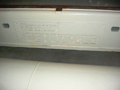 Sharples PC-81,000 Super-D-Canter centrifuge, 316/317 SS.