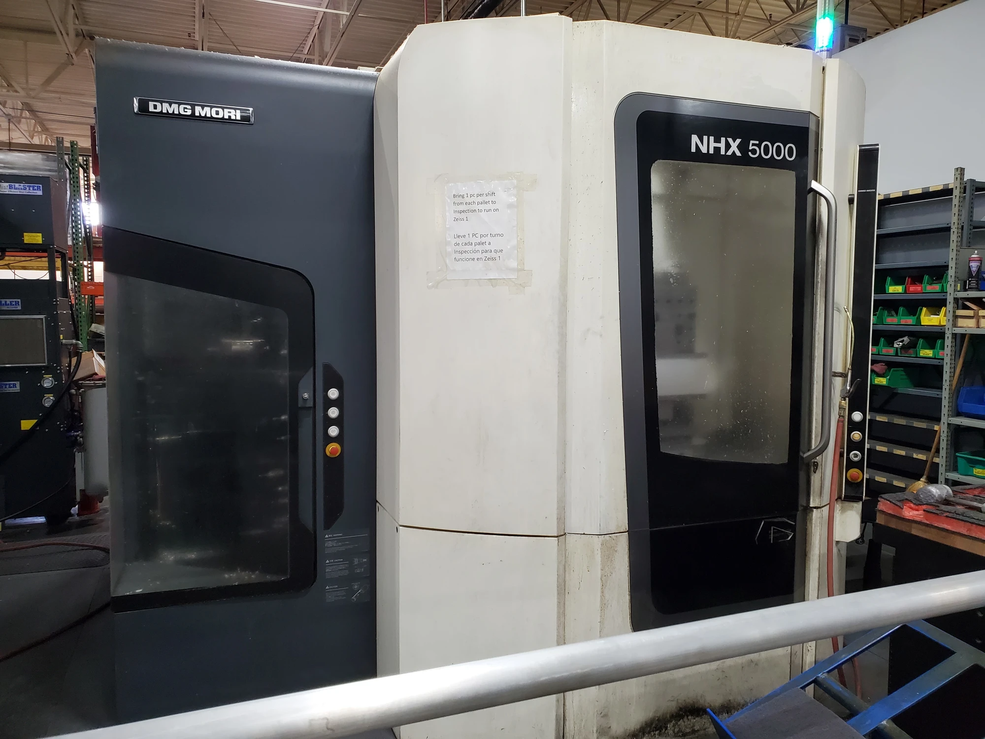 DMG MORI NHX 5000 CNC Horizontal Machining Center