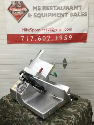 2017 GSPH Manual Bizerba Deli Slicer Fully Refurbished And Working