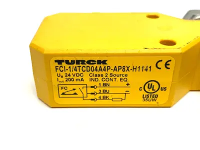 USED TURCK FLOW MONITORING INLINE SENSOR