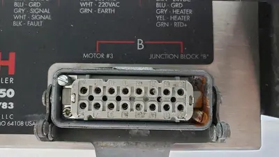 Koch Crossweb Labeler Control Box