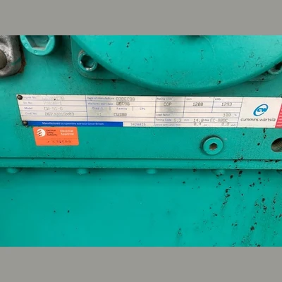 Cummins 1250kW Natural Gas Generators