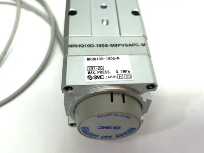 Used SMC Pneumatic Rotary Gripper Module, w/ Auto Switches Rotary Actuators Michigan US | Maverick Industrial Sales #1389152