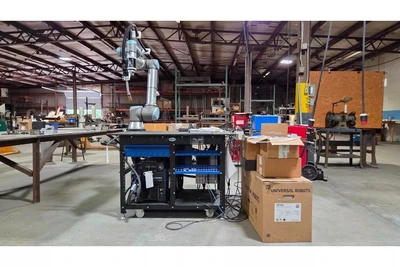 Used 2022 HIREBOTICS UR10E Robotic Welding Cells Illinois US | Revelation Machinery #1348929