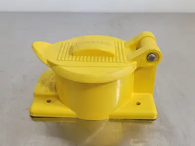 Weatherproof Cover Yellow Polycarbonate