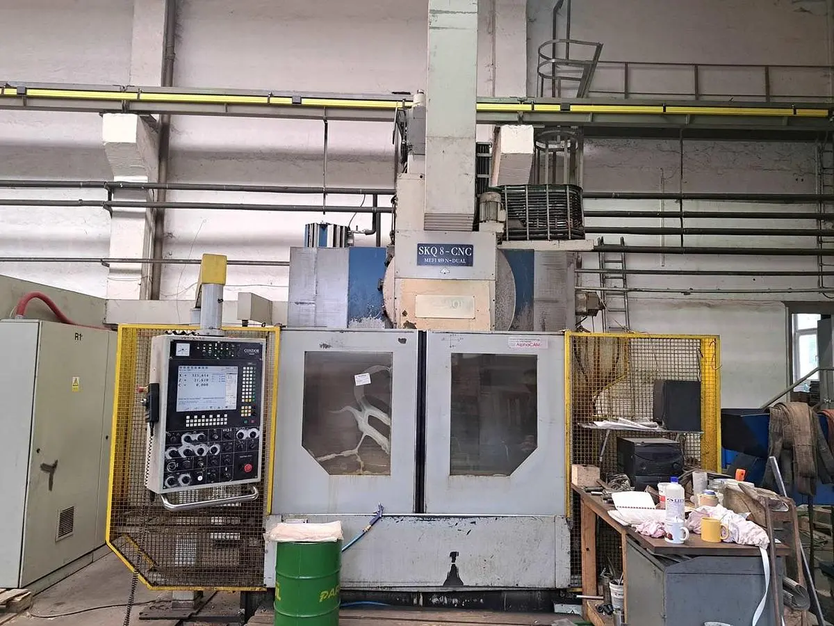 Used 1980 TOS SKQ 8 CNC Vertical Boring Mills (incld VTL) CZ | Amaron s.r.o. #1262083