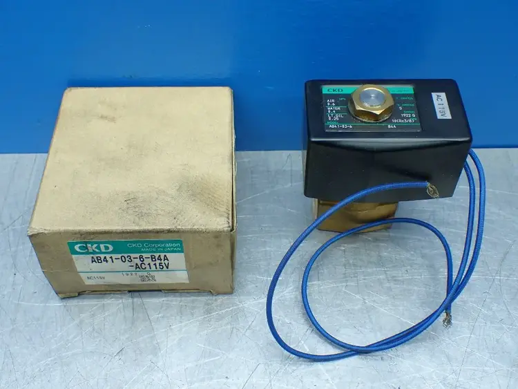 New | in-Stock CKD AB41036B4AAC115V Valves/Fittings | HGR 24 #733309