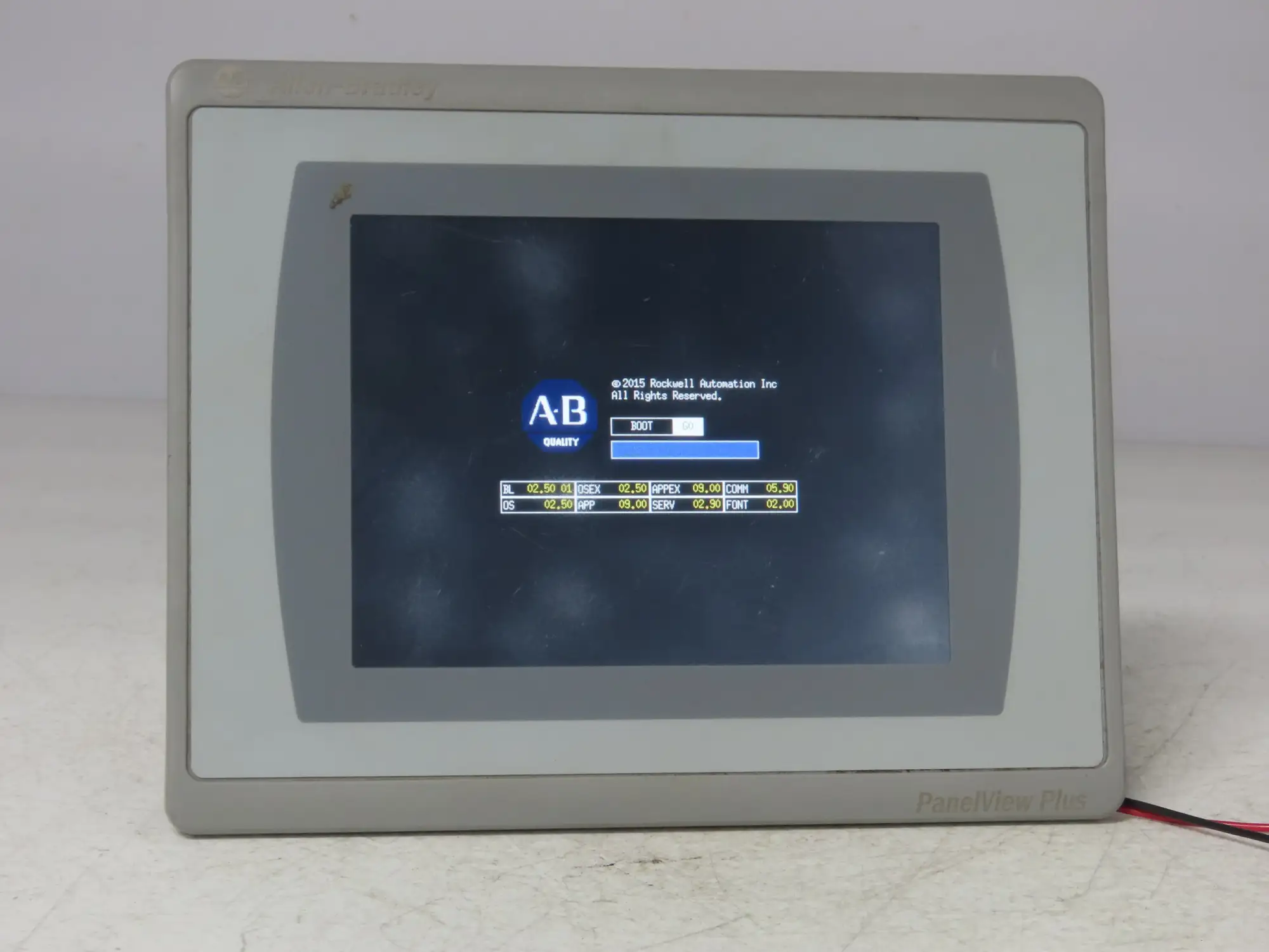 Allen Bradley 2711P-T7C21D8S PanelView Plus 7 Touch HMI 24VDC Control Panel