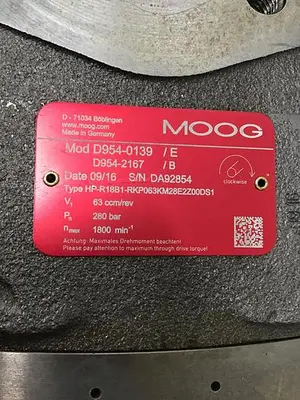 USED MOOG D954-0139/E