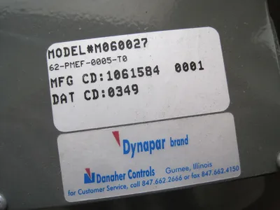 NEW DYNAPAR 62-PMEF-0005-T0 PULSE ENCODER MODEL# M060027