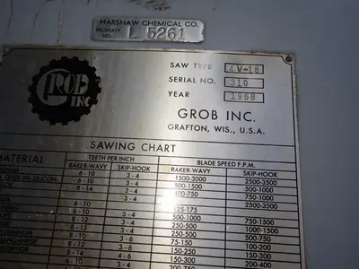 USED 1968 GROB INC 4V18