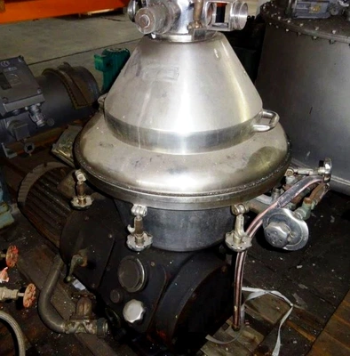 (2) Alfa-Laval HMBRPX 309-34S-50 clarifiers, 316SS.