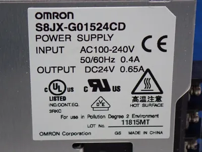 NEW OMRON S8JXG01524CD