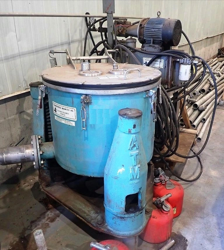 ATM/De Laval 20 x 14 perforate basket centrifuge, 316SS.