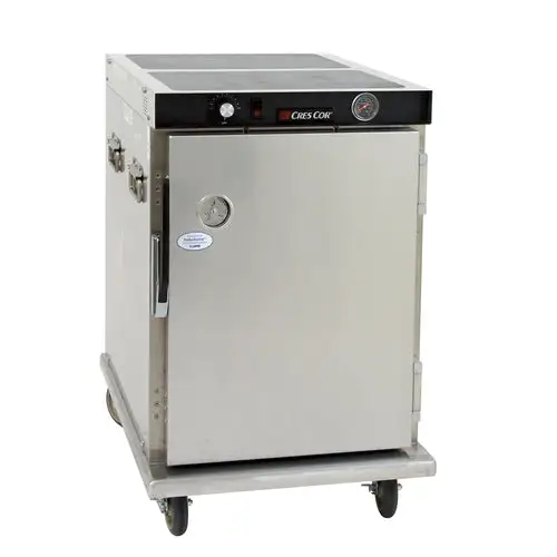 Cres Cor H-339-1813C 1/2 Height Insulated Mobile Heated Cabinet W/ (13) Pan Capacity, 120v
