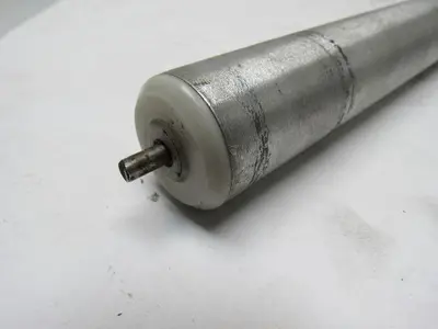 1-1/4" X 28-3/4" Aluminum Conveyor Roller W/3/16" Spring Loaded Shaft