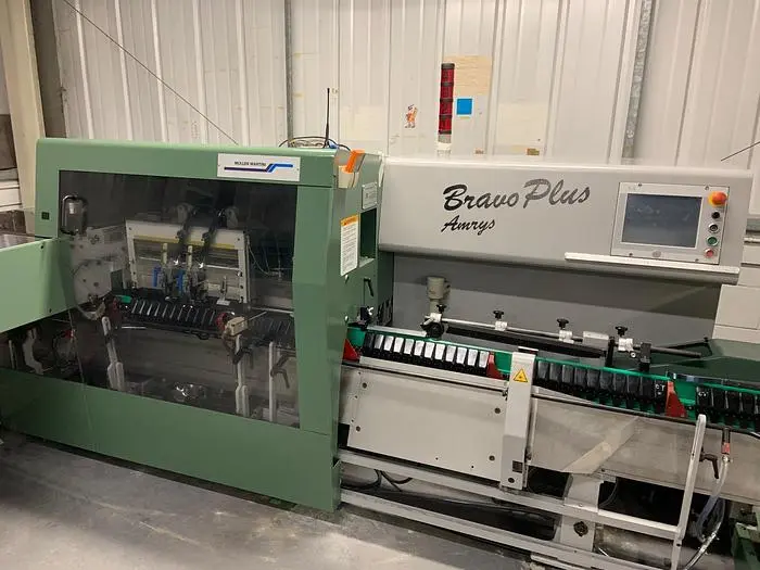 Used 2007 MULLER MARTINI BRAVO PLUS AMRYS FULLY AUTOMATED SADDLE STITCHER Saddle Stitchers Illinois US | Capital Equipment Solutions #469556