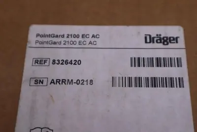 DRAGER PointGard 2100 EC AC - 8326420 NEW IN BOX STOCK G336