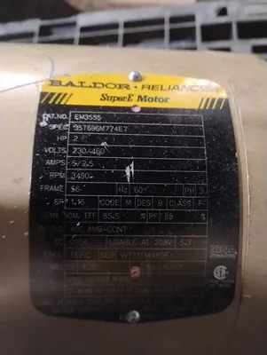 BALDOR-RELIANCE EM3555 General Purpose Motors | ESS Industrial Equipment Sales (5)