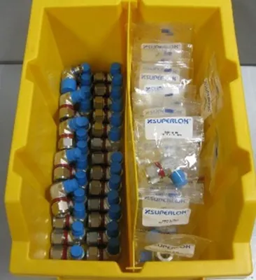 QTY. 48. SUPERLOK SMEI-8-4N 1/2 TUBE X 1/4 MPT - 3...