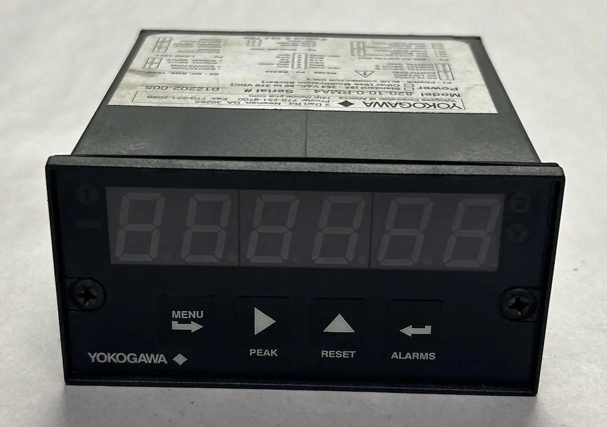 New | in-Stock YOKOGAWA 820-10-0-RMA4 Meters - Misc Ohio US | Surplus Asset Holdings #1247606
