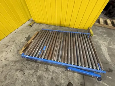 48" X 96" LEWCO ROLLER CONVEYOR: STOCK #23307
