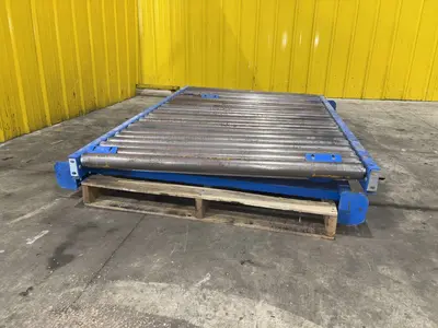 48" X 96" LEWCO ROLLER CONVEYOR: STOCK #23307