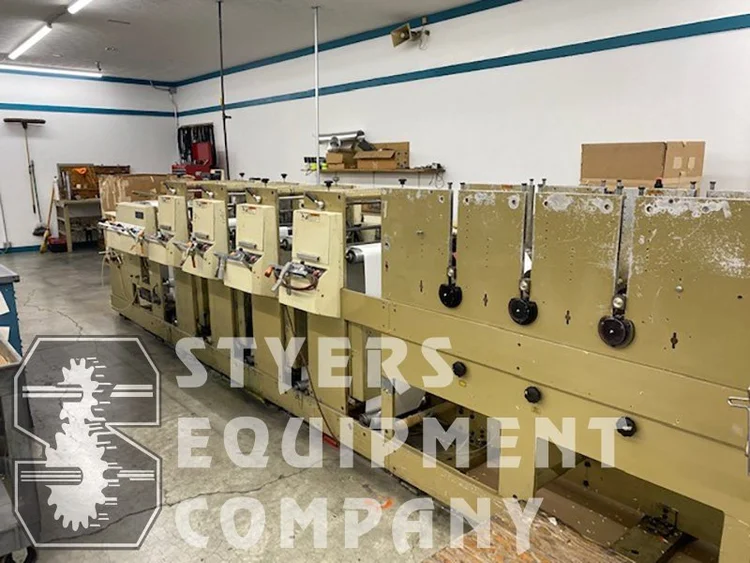 Used 1982 MARK ANDY 4120 Flexo Printing Presses Kansas US | Styers Equipment Company #292514