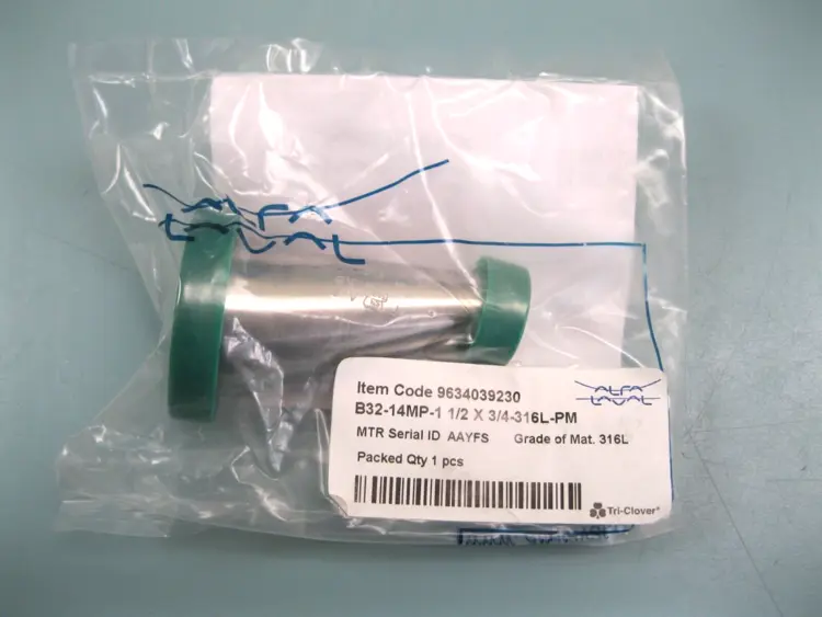 New | in-Stock Alfa Laval B32-14MP-1 1/2 X 3/4-316L-PM Valves/Fittings New Hampshire US | Bitter End Trading #1128092