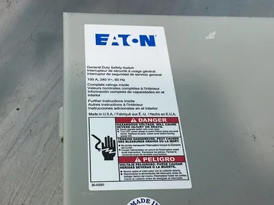 Used EATON DG223NGB Switchgears Ohio US | HGR 24 #1272668