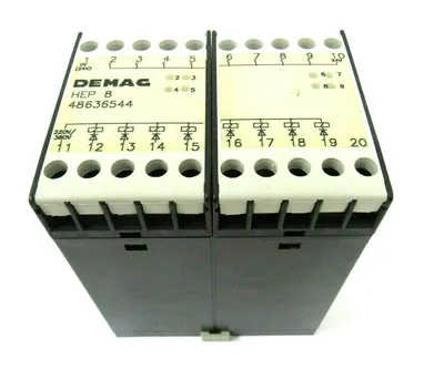 USED DEMAG 48636544 RELAY HEP 8