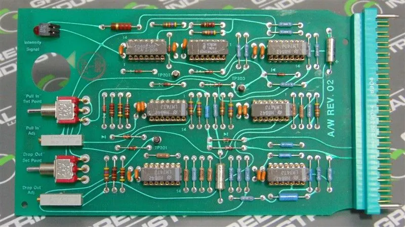 Alstom D-984-0578 Intensity and Fault Detection Board A/W Rev. 02 Used