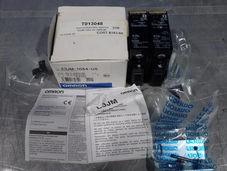 New | in-Stock OMRON E3JM10S4US Relays & Switches | HGR 24 #739179