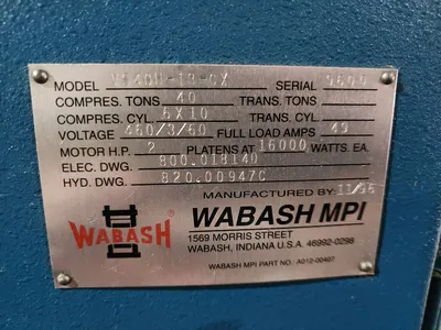 USED WABASH VS40H-18-CX