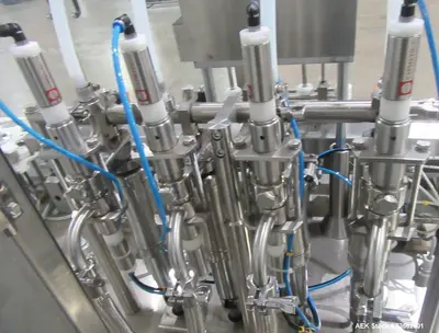 Used CAPMATIC VERIFILL Liquid & Paste Complete Packaging Lines Illinois US | Aaron Equipment #1130451